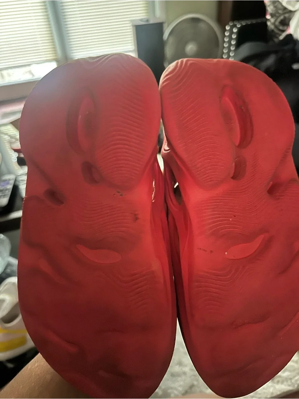 Yeezy Foam Runner Red Slip-On Shoes